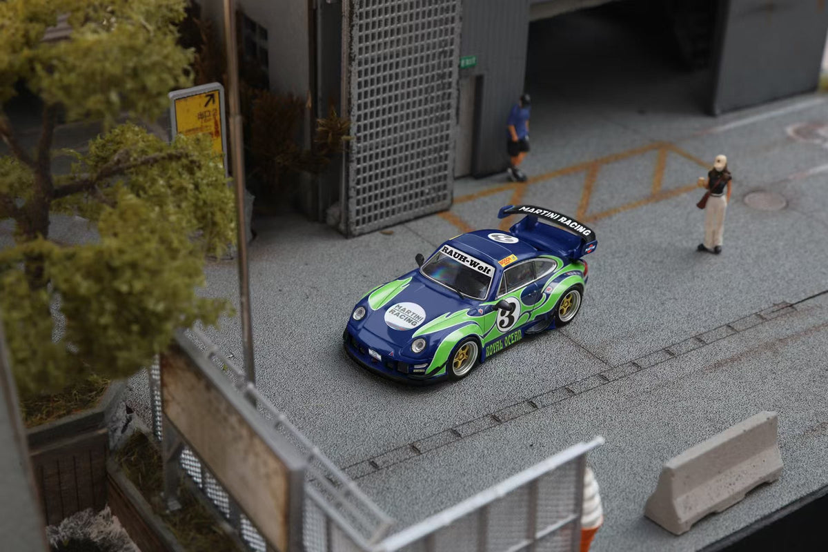 [Preorder] Star Model 1:64 Porsche Rauh-Welt Widebody Modified RWB993 (3 Versions)