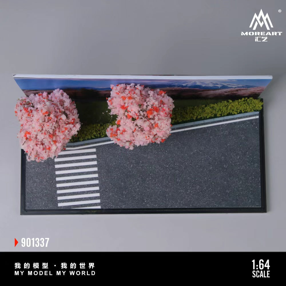 [Preorder] MoreArt 1:64 SPRING SPECIAL - FUJI CHERRY BLOSSOM SCENE MO901337