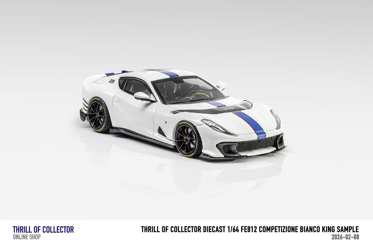 TOC 1:64 Ferrari 812C 3.0 (4 Colours)