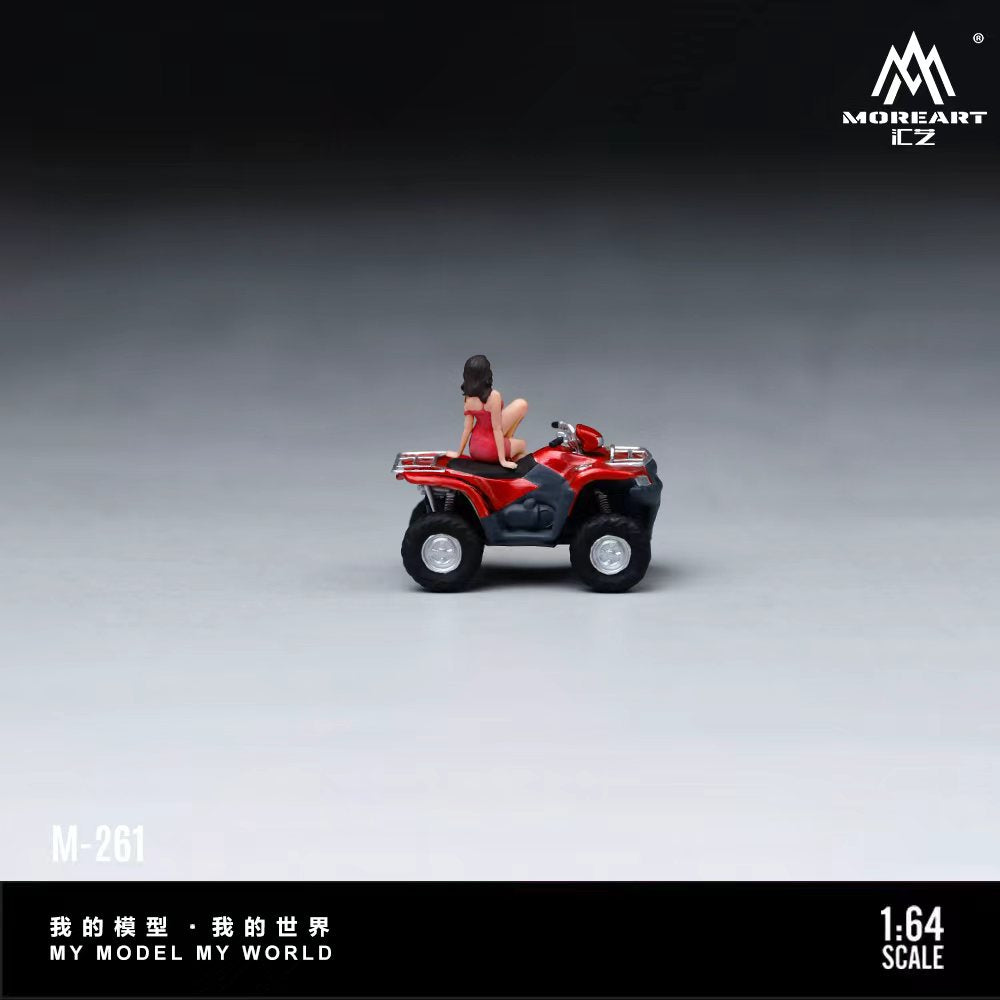 [Preorder] MoreArt 1:64 Scarlet Beach ATV Sexy Lady Figure Set MO222261