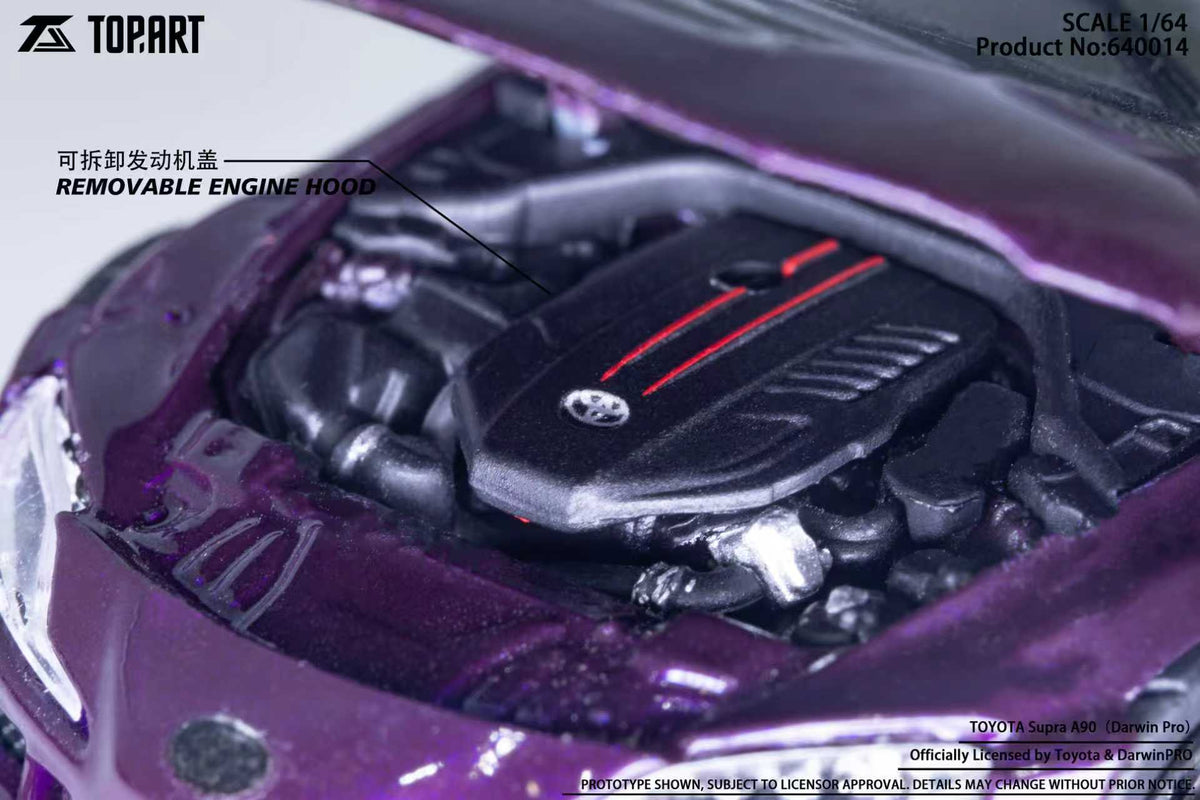 [Preorder] TOPART 1:64 Toyota Supra A90 Darwin Pro TAO640014