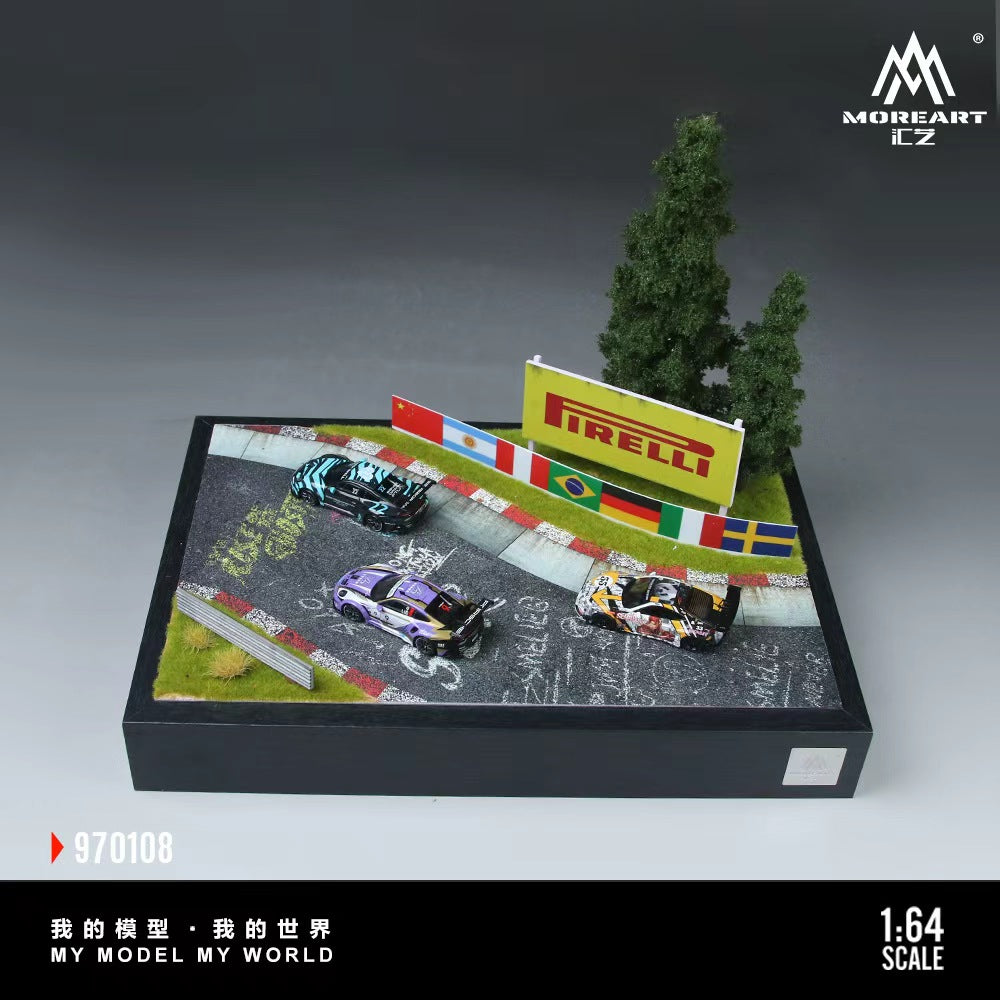 MoreArt 1:64 NURBURGRING TRACK O3 MODEL MO970108