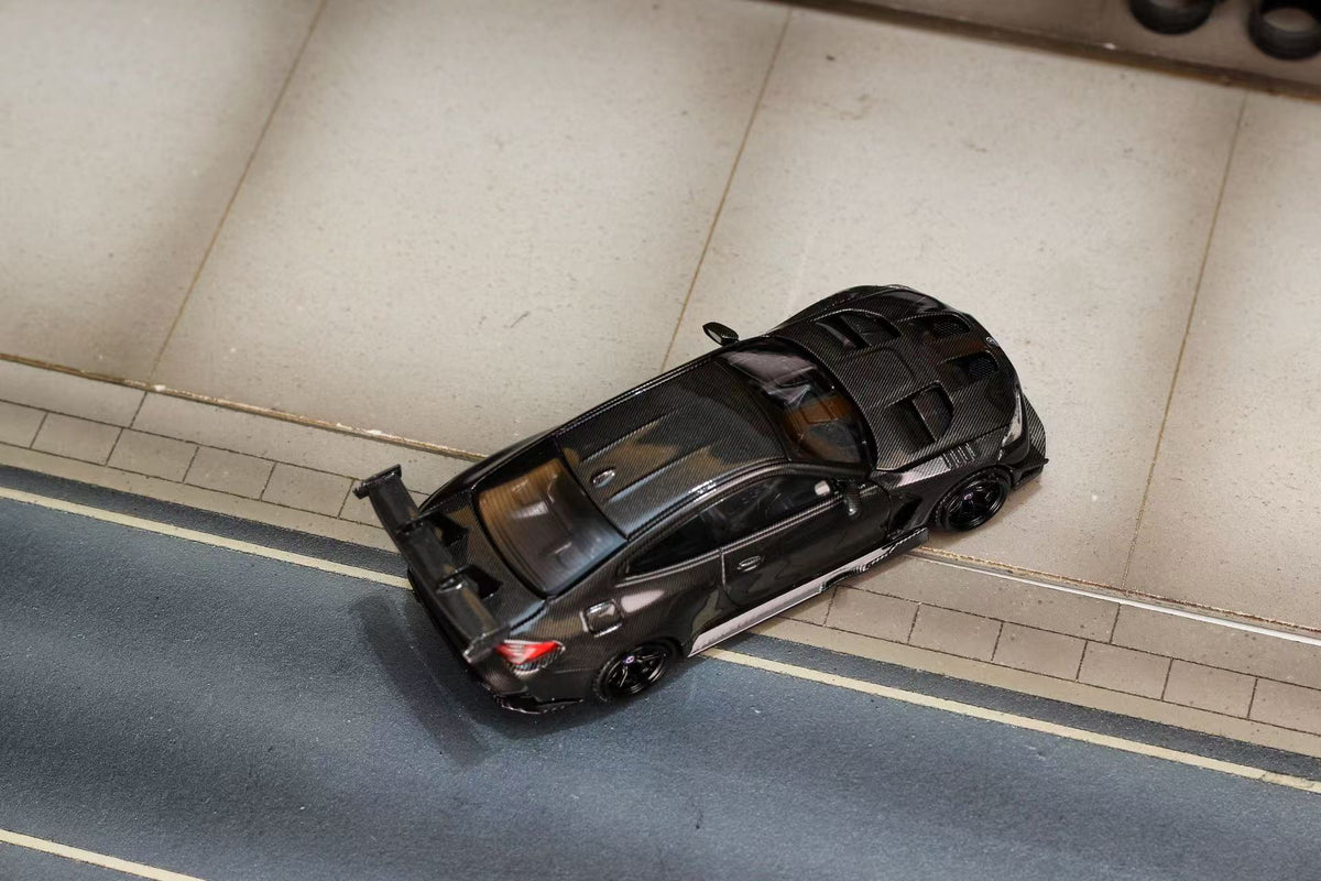[Preorder] Street Weapon 1:64 Flossmann Full Widebody Kit BMW G82 M4 Black Full Carbon TMCS Malaysia Exhibition Edition