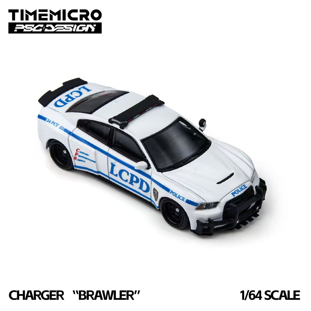 [Preorder] TimeMicro × PSC DESIGN 1:64 Dodge CHARGER"BRAWLER” TM648208