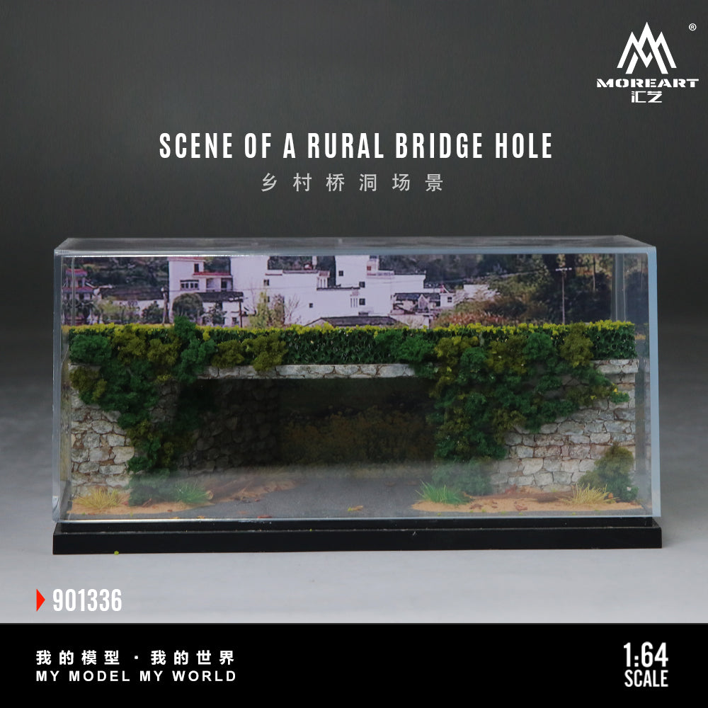 [Preorder] MoreArt 1:64 RURAL BRIDGE SCENE MO901336
