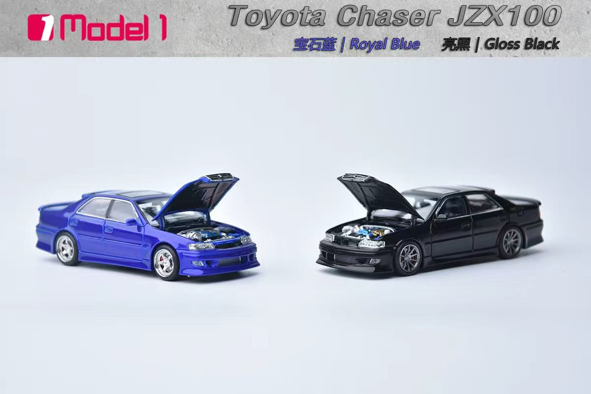 Model One 1:64 Toyota Chaser 6th generation MK6 (JZX100) (2 Colours)