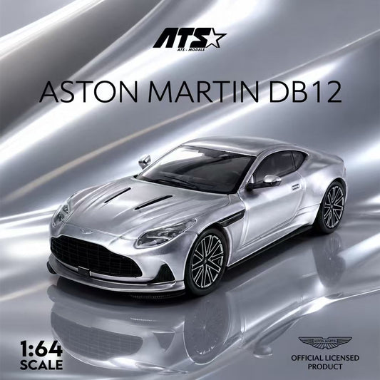 [Preorder] ATS Model 1:64 ASTON MARTIN DB12 - Lightning Silver ATS881307