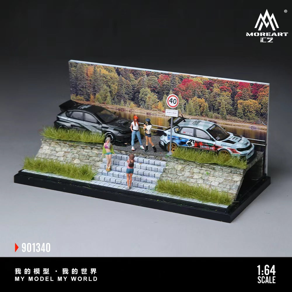 [Preorder] MoreArt 1:64 The Water-side village Road MO901340