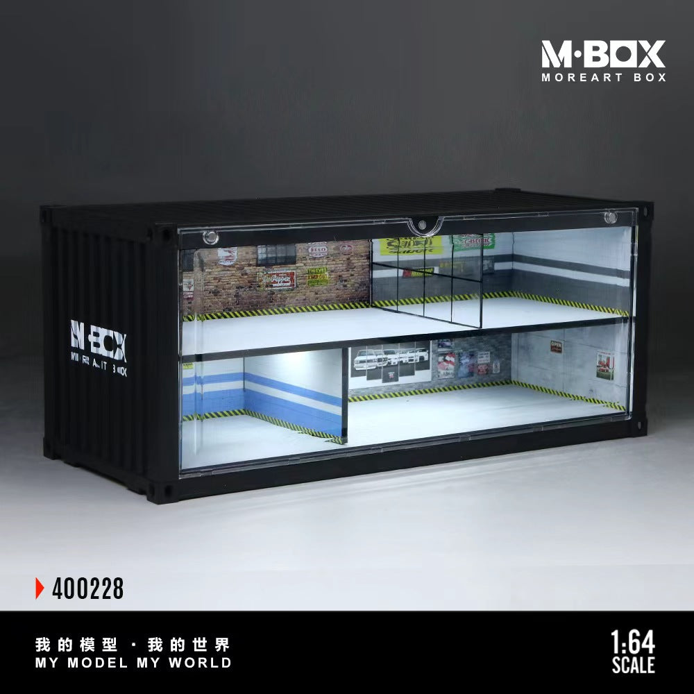 [Preorder] MBOX 1:64 Double-Layer American Style Auto Repair Workshop MB400228