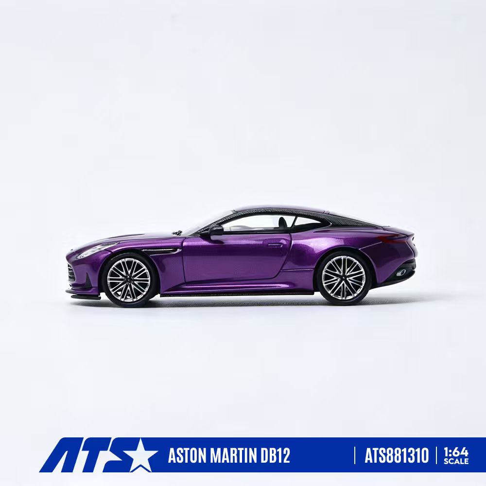 [Preorder] ATS Model 1:64 Aston Martin DB12 Metal Blue/Purple (2 Colours) ATS881309/ATS881310