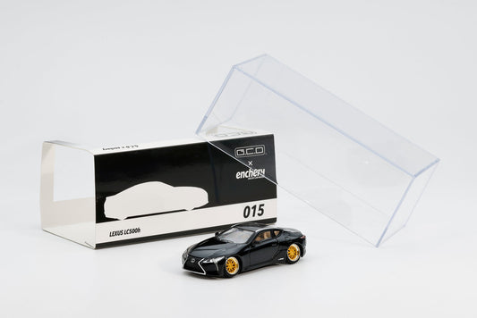 GCD x ENCHERY 1:64 Lexus LC500 Lowriding LHD 2017 Black GE-003-015