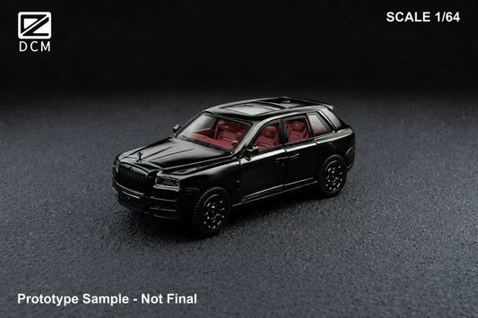 [Preorder] DCM 1:64 Rolls Royce Cullinan Black Warrior