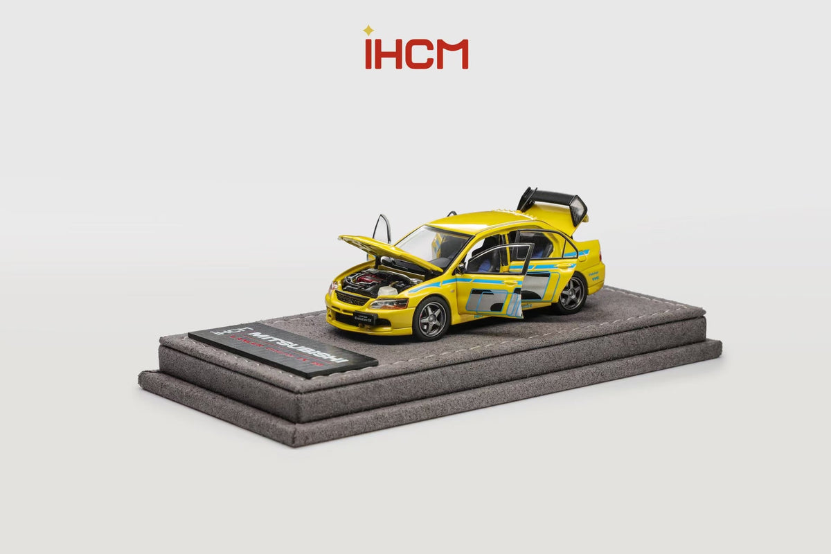 [Preorder] IHCM 1:64 MITSUBISHI LANCER EVIUTION IX GSR Yellow