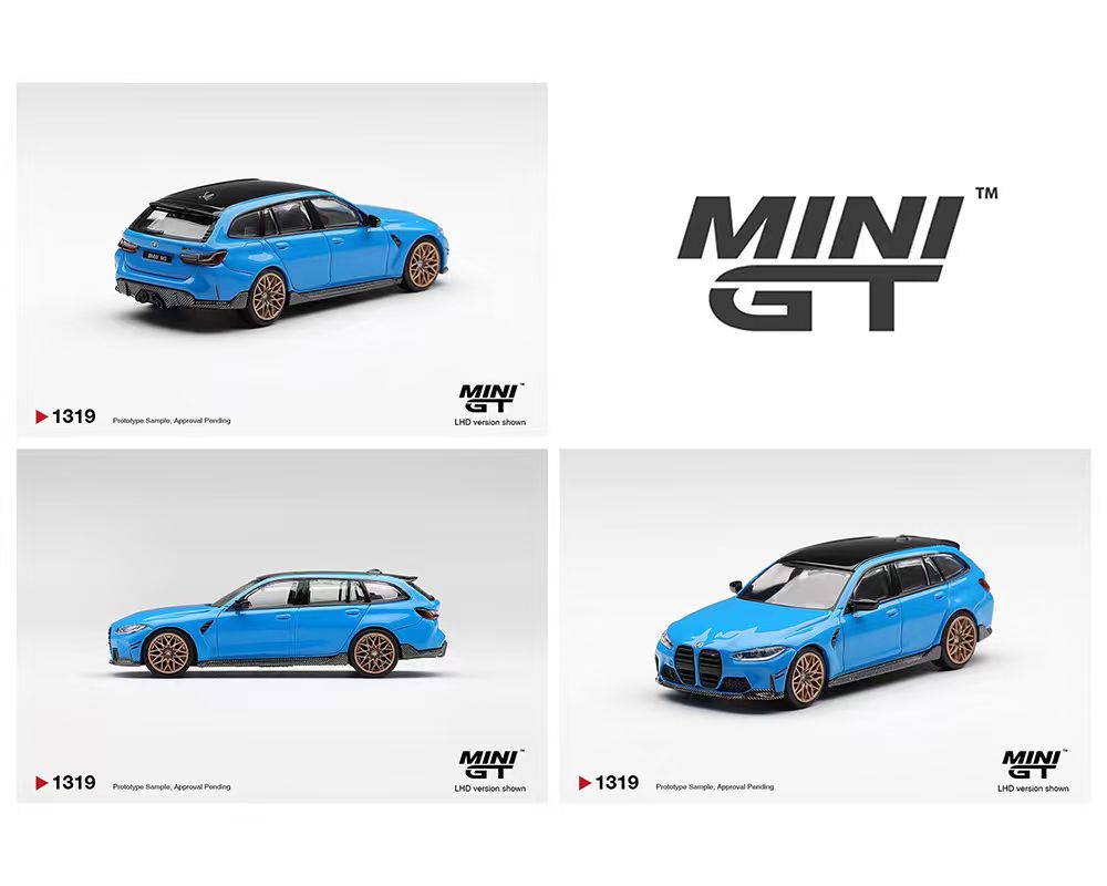 [Preorder] MINI GT 1:64 BMW M3 M Performance Touring Blue MGT01319-BL