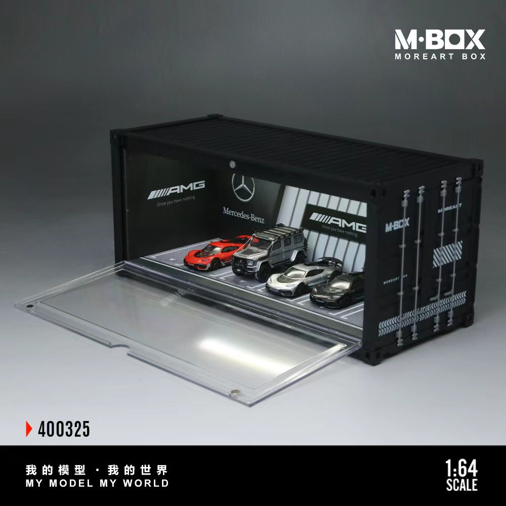 [Preorder] MBOX 1:64 CONTAINER MODEL STORAGE SCENE (2 Versions) MB400325/MB400326