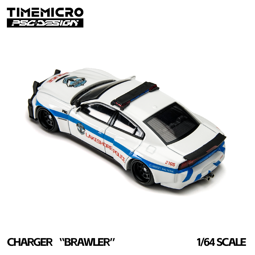 [Preorder] TimeMicro × PSC DESIGN 1:64 Dodge CHARGER"BRAWLER” TM648206