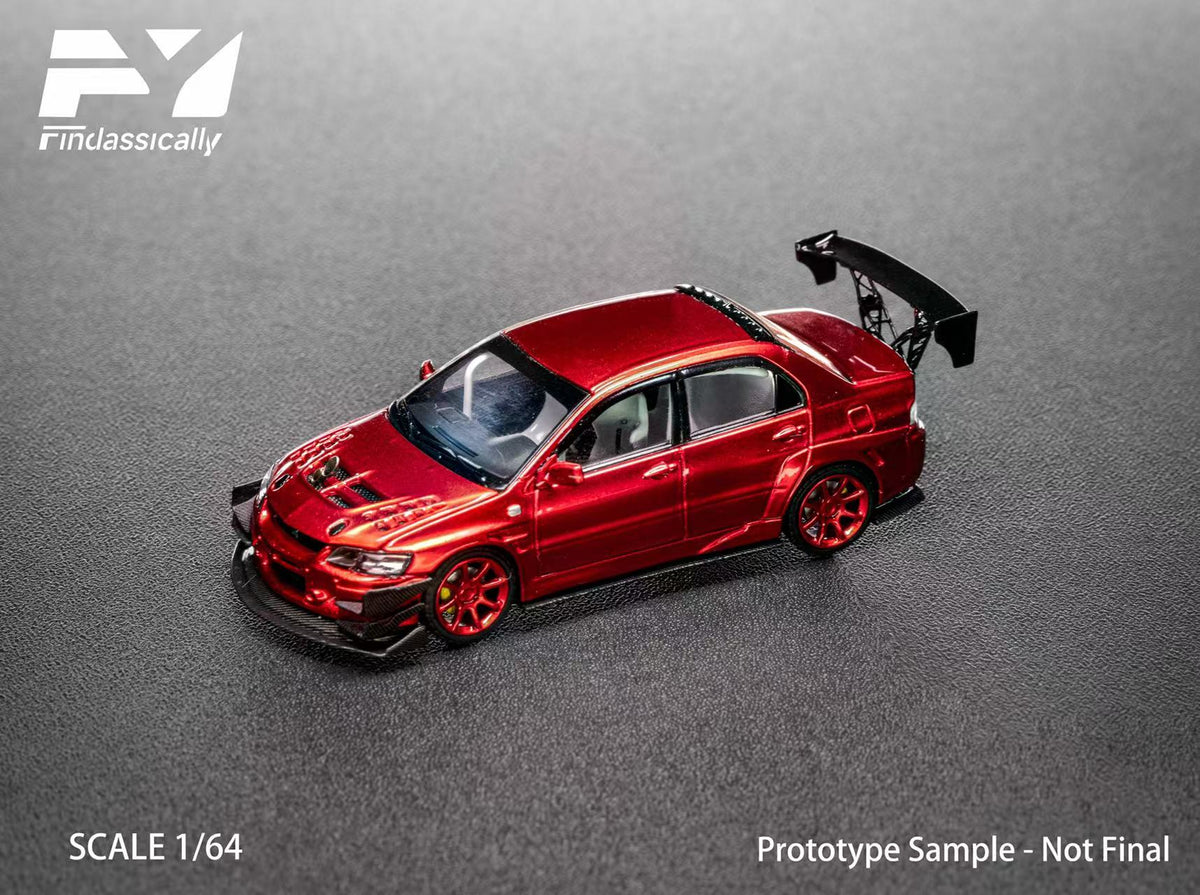 [Preorder] Findclassically 1:64 Mitsubishi 9th Generation Modified - Red (6 Versions)