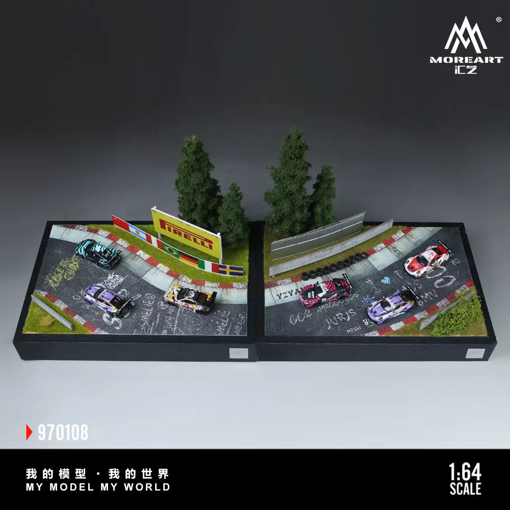 MoreArt 1:64 NURBURGRING TRACK O3 MODEL MO970108