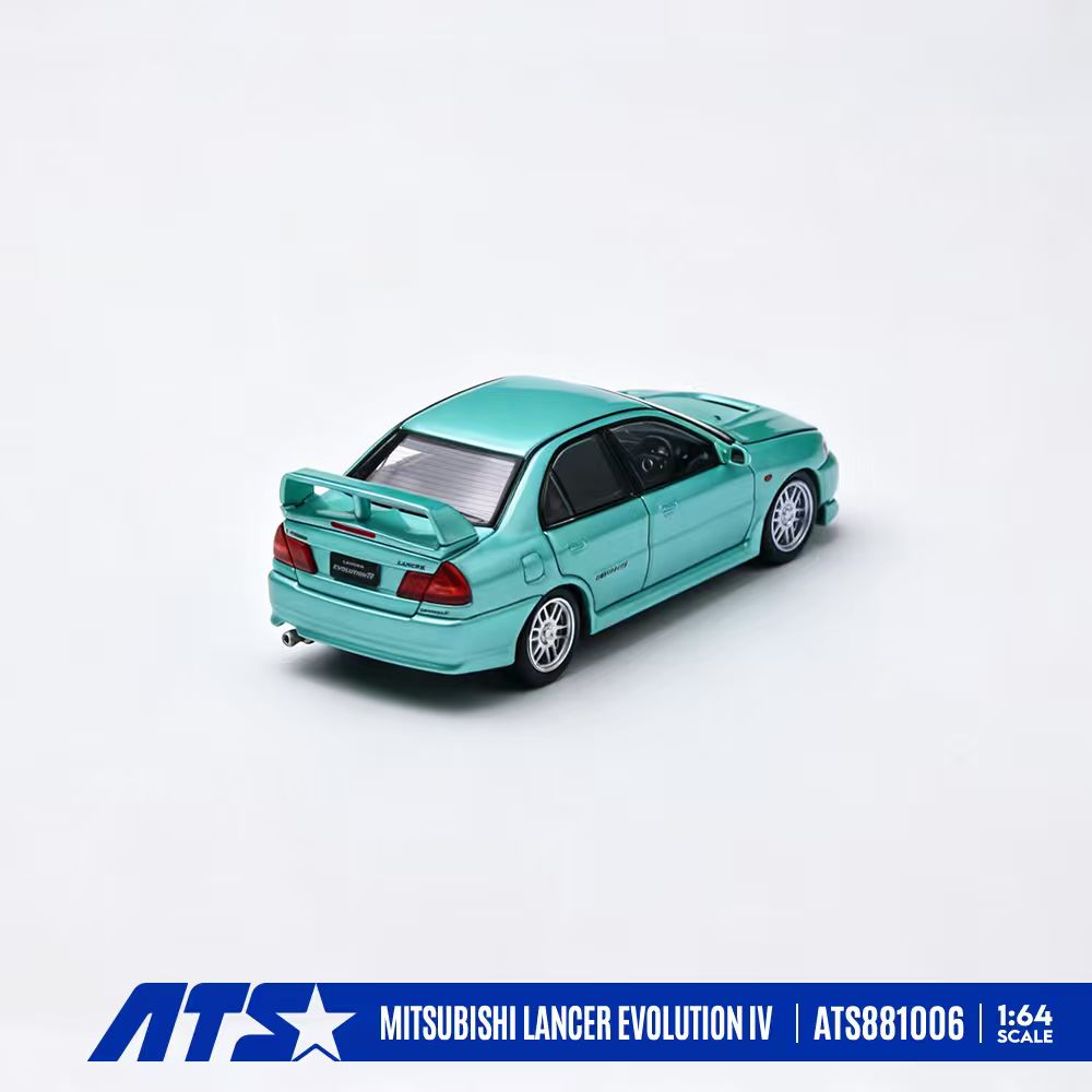 [Preorder] ATS Model 1:64 Mitsubishi Lancer Evolution IV (2 Colours) ATS881005/ATS881006