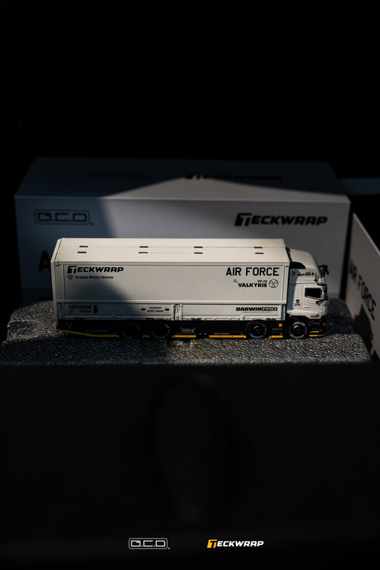 GCD 1:64 Hino Profia 700 combat Grey Livery (DarwinPro &TECKWRAP) 2018 KS-118-688