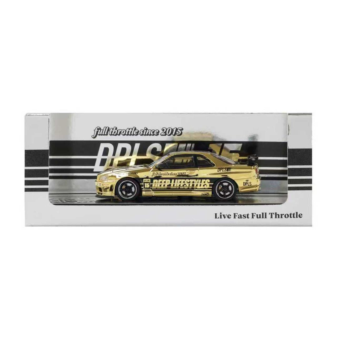 Inno64 x DPLS 1:64 10th Anniversary Diecast Set R34 (SET OF 4)