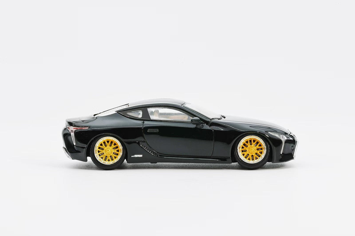 GCD x ENCHERY 1:64 Lexus LC500 Lowriding LHD 2017 Black GE-003-015