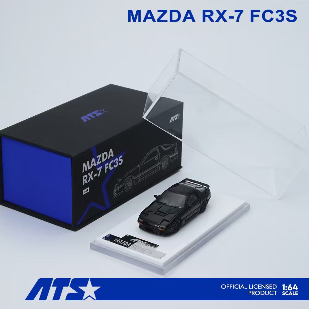 [Preorder] ATS Model 1:64 Mazda RX-7 FC3S (2 Colours) ATS880205/ATS880206
