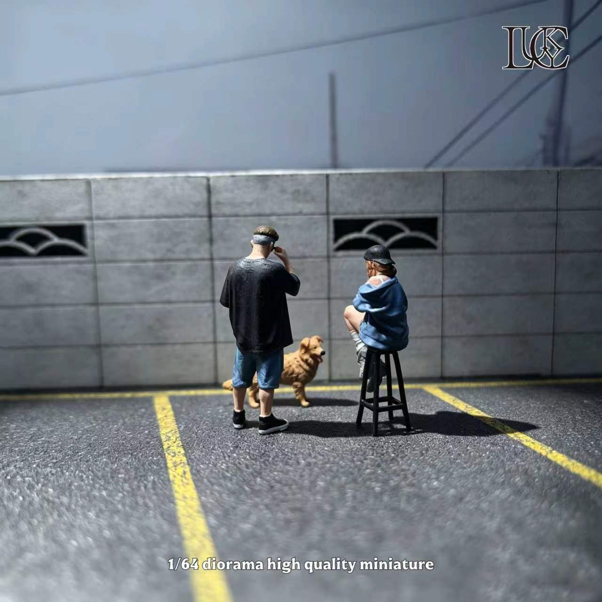 [Preorder] Lucky Studio 1:64 "Dog-Walking Buddies" Set LK2026071717