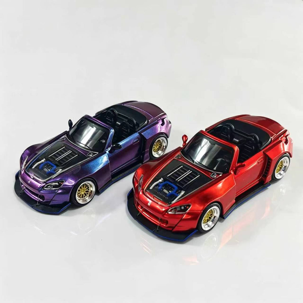 [Preorder] Rhino Model 1:64 Honda S2000 Widebody Convertible (2 Colours)