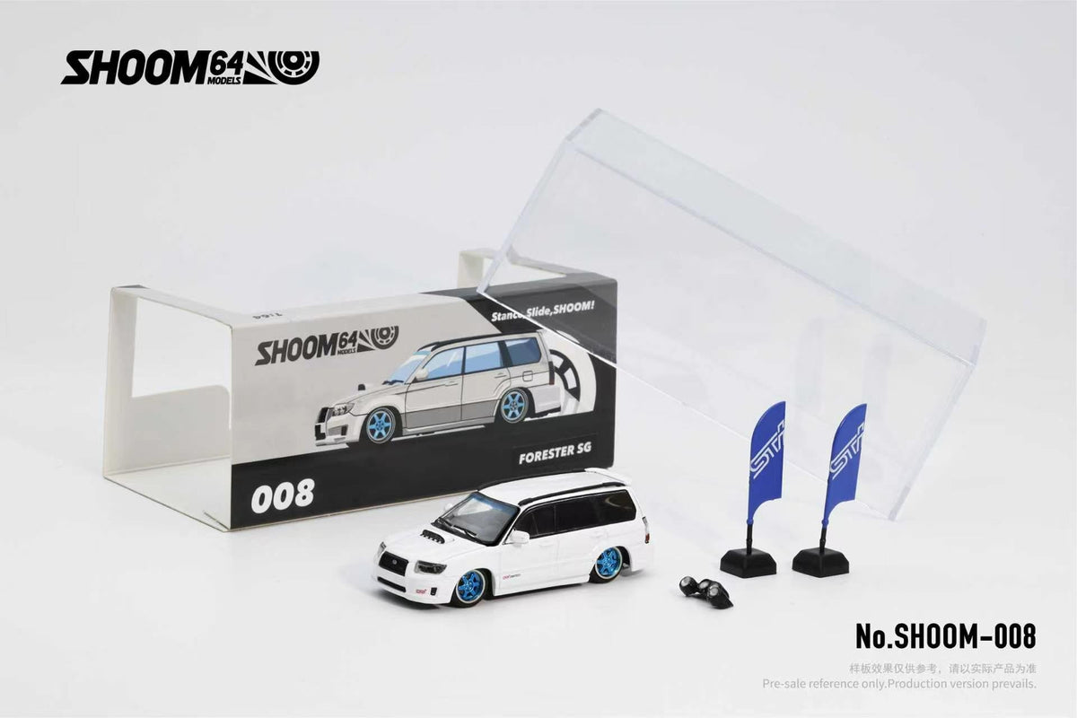SHOOM64 1:64 Subaru Forester STi (SG) 2005 (3 Colours) SHOOM-093-006/ SHOOM-093-008/ SHOOM-093-009