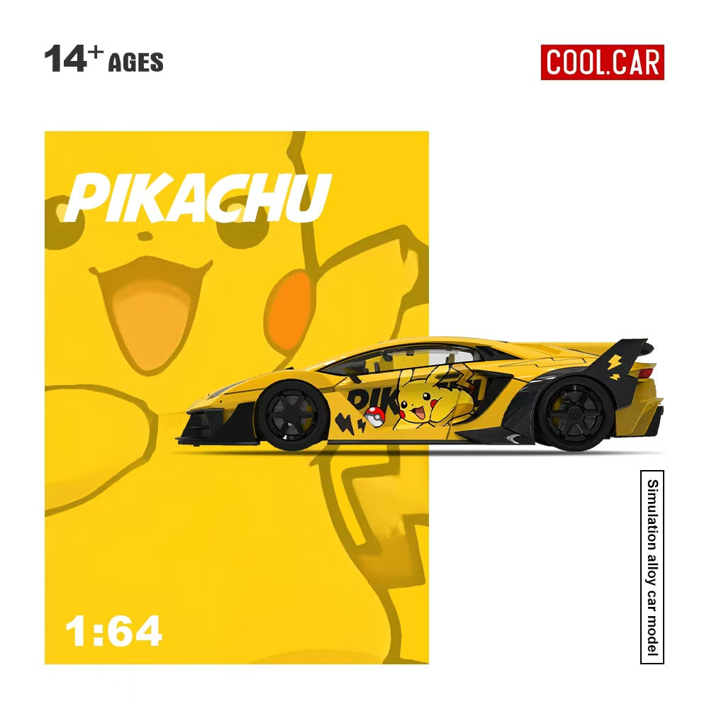 [Preorder] Cool Car 1:64 Lamborghini GTEVO Pikachu Livery CC643833