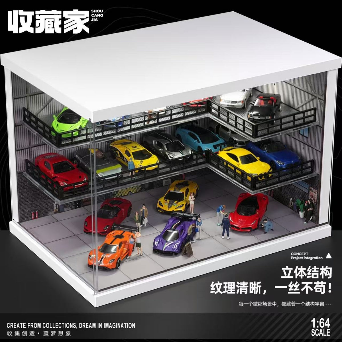 [Preorder] SHOU CANG JIA 1:64 Industrial Warehouse SCJ-82069