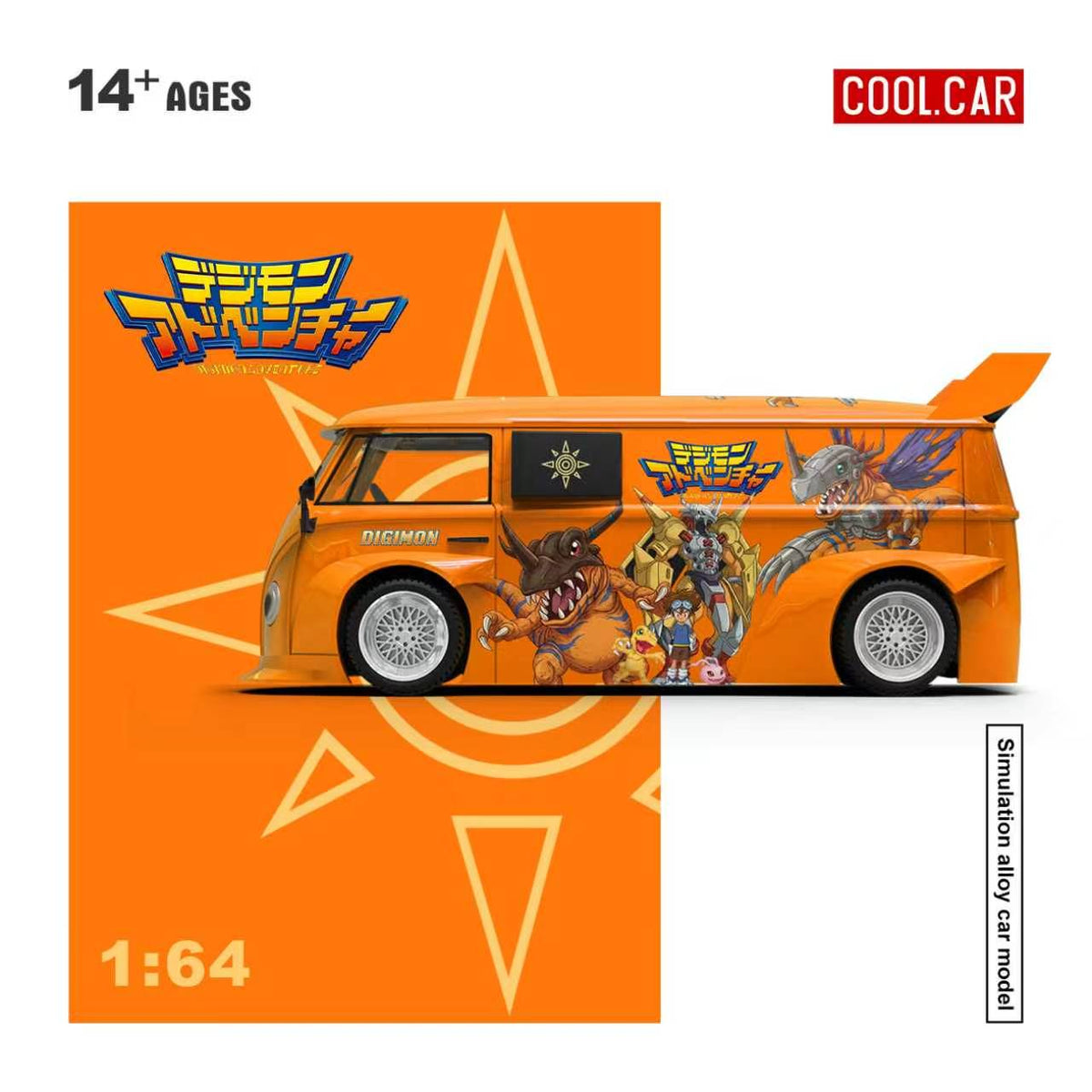 [Preorder] Cool Car 1:64 Volkswagen TI PICKUP Digimon CC642956