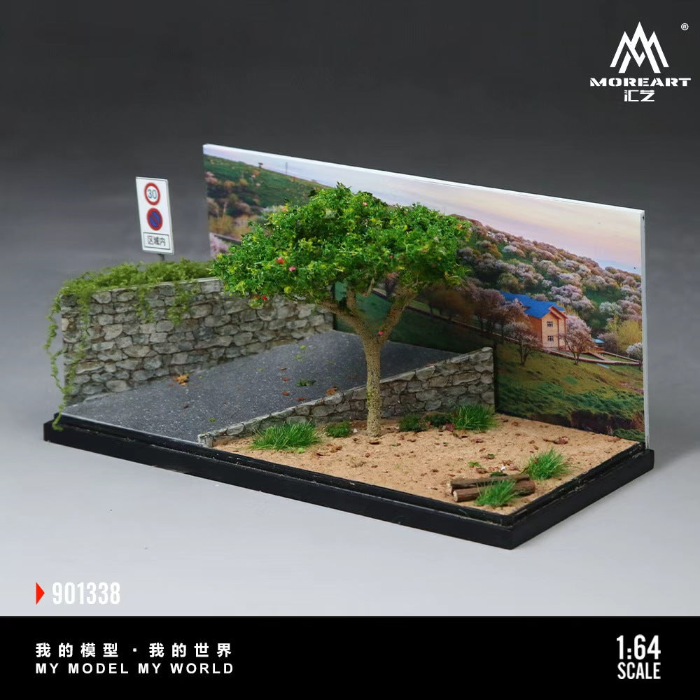 [Preorder] MoreArt 1:64 MINIATURE SCENE OF A RURAL HILLSIDE MO901338