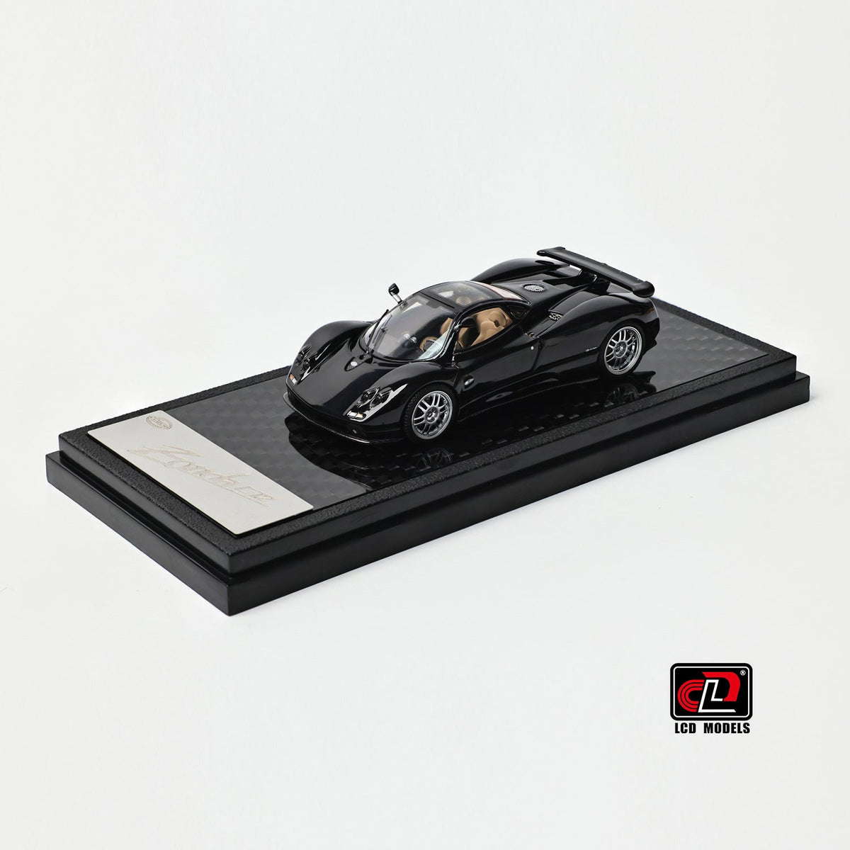 LCD 1:64 Pagani Zonda C12 Coupe Black LCD64044-BL
