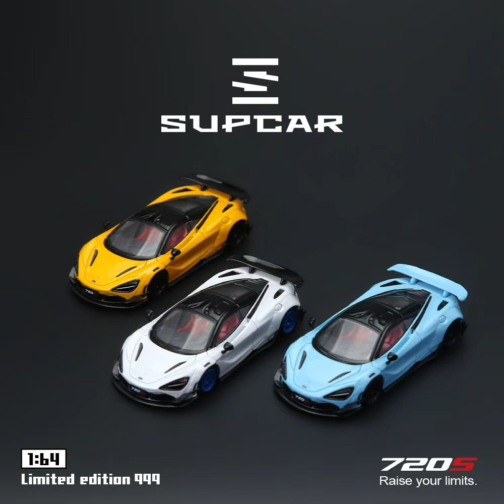 SUPCAR 1:64 McLaren 720S (3 Colours)