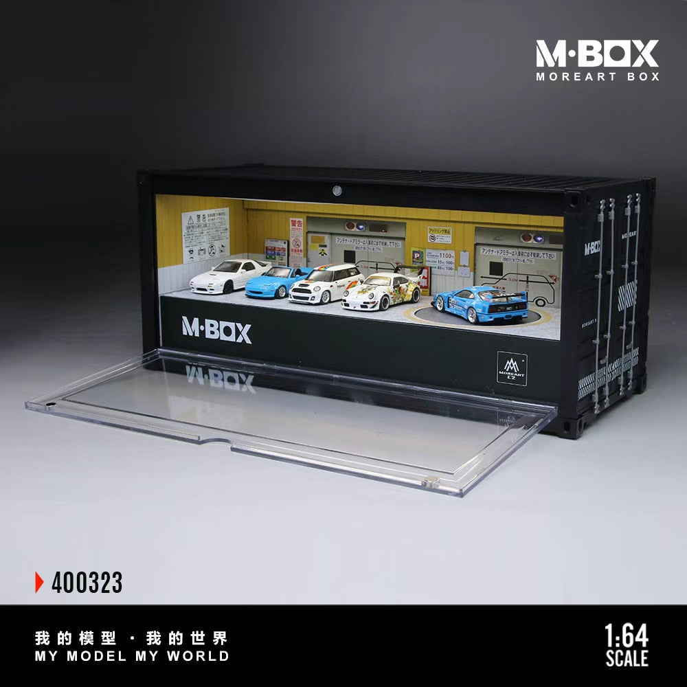 [Preorder] MBOX 1:64 CONTAINER MODEL STORAGE SCENE (2 Versions) MB400323/MB400324