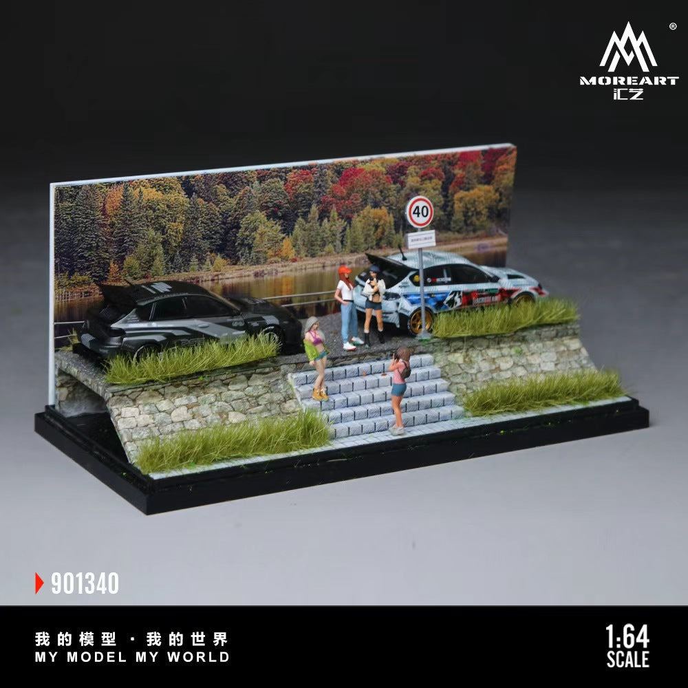 [Preorder] MoreArt 1:64 The Water-side village Road MO901340