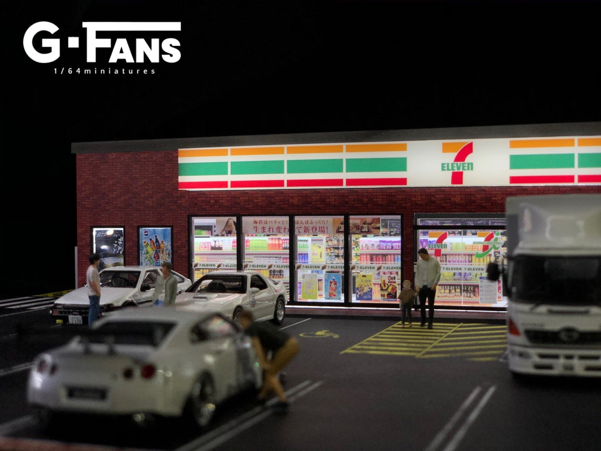 G.Fans 1:64 7-Eleven Diorama 710020