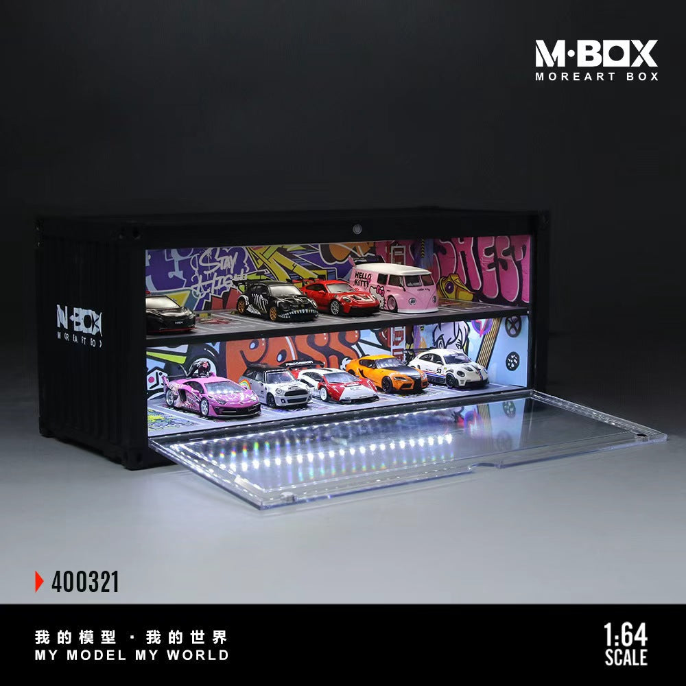 [Preorder] MBOX 1:64 CONTAINER MODEL STORAGE SCENE (2 Versions) MB400321/MB400322