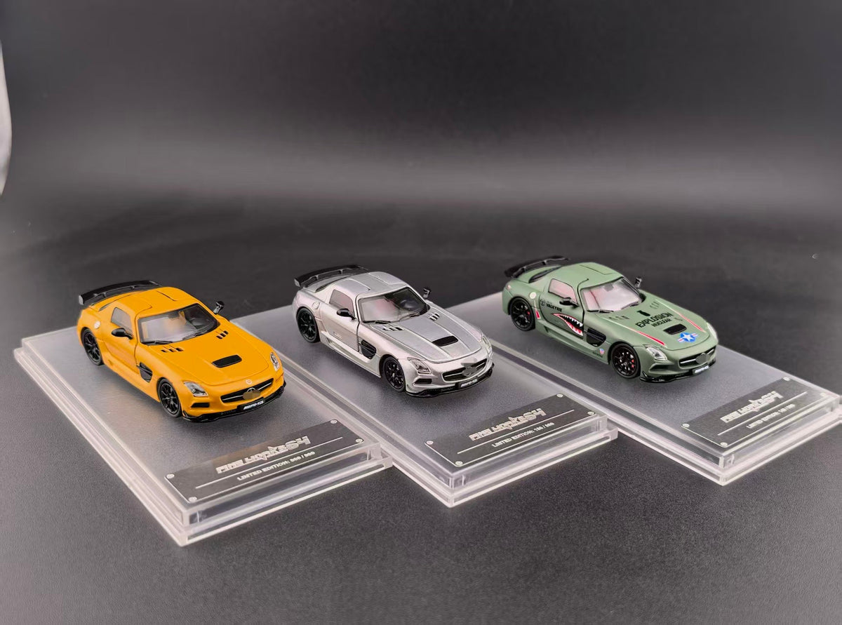 [Preorder] Fine works64 1:64 Mercedes Benz SLS AMG BS (3 Colours)