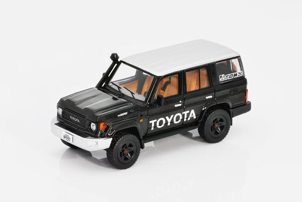 GCD 1:64 Toyota LAND CRUISER (J76) 2023 LHD Black KS-081-638