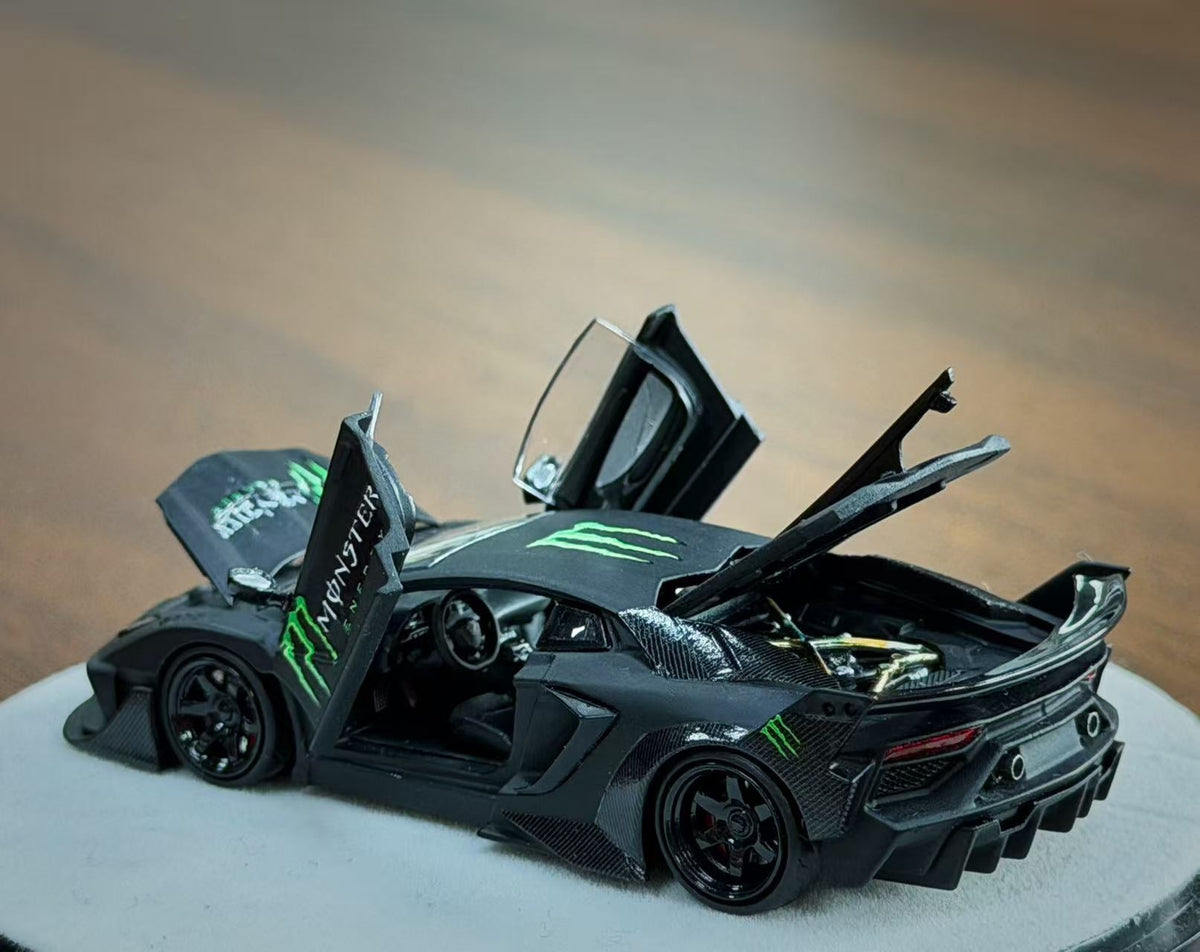 [Preorder] PGM 1:64 Lamborghini Aventador LP700 GT EVO Monster PGM0-641201