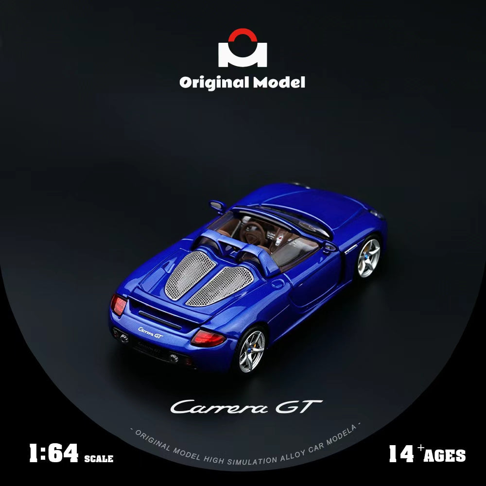 [Preorder] Original Model 1:64 Porsche Carrera GT Blue OM645913