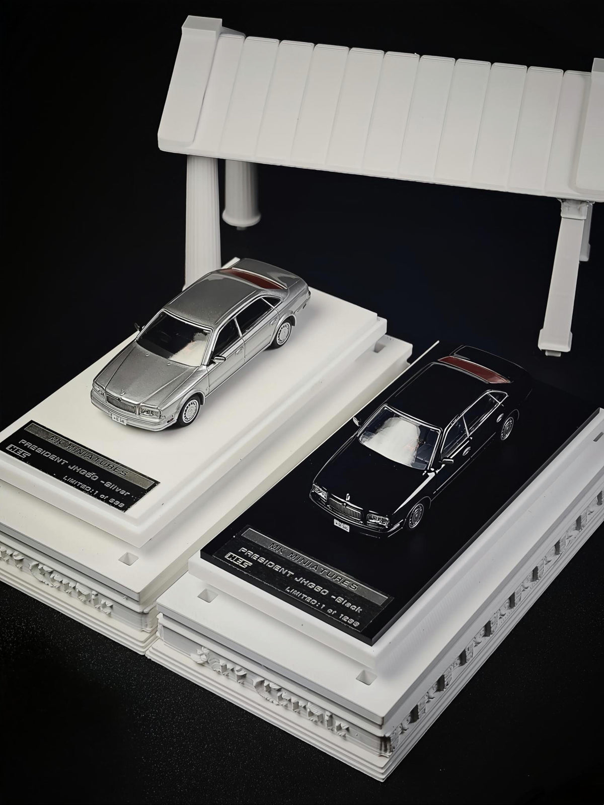 MK Miniatures 1:64 Nissan President JHG50 (2 Colours)
