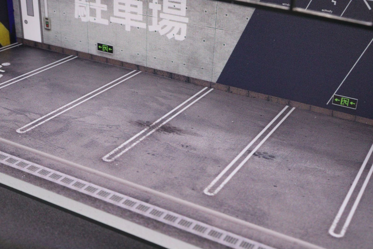 G.Fans MODELS 1:64 Garage with Lights Diorama Model 710022