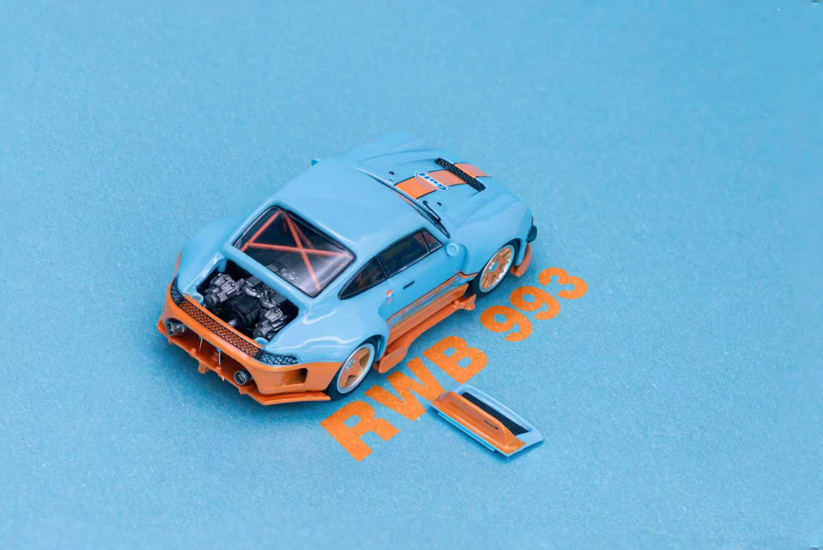 [Preorder] DCM x YF Model 1:64 Porsche Modify 993 (3 Colours)
