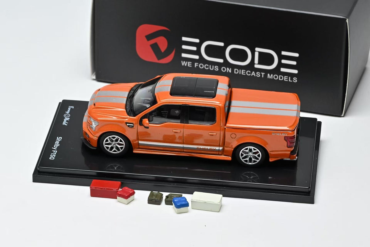 Funny Model X Decode 1:64 Ford F150 Shelby Super Snake American Pickup Truck (5 Versions)