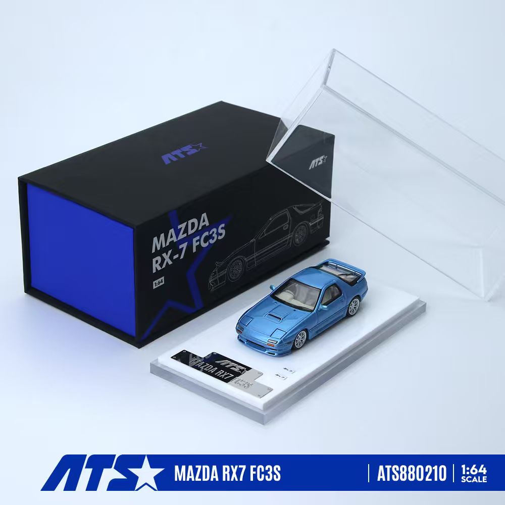 [Preorder] ATS Model 1:64 Mazda RX-7 FC3S (2 Colours) ATS880208/ATS880210