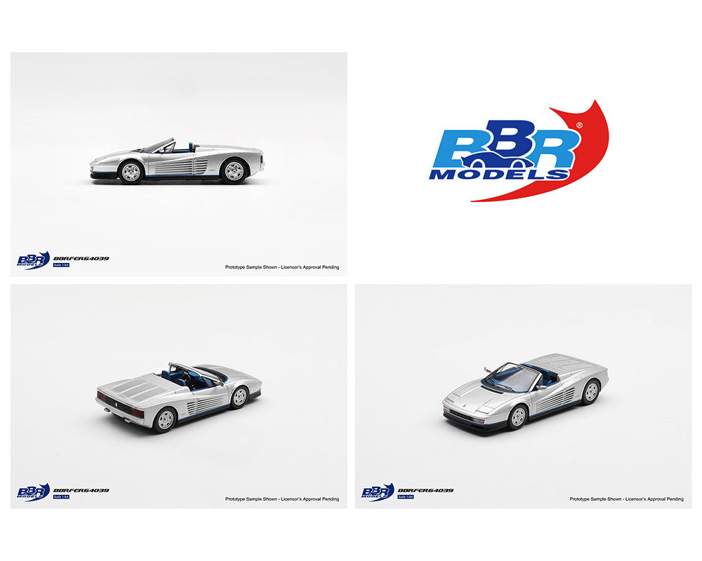 [Preorder] BBR Models 1:64 Ferrari Testarossa Spider – Pininfarina Gianni Agnelli – Limited Edition BBRFER64039